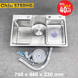Chậu rửa bát 1 hố sensuto s750hq