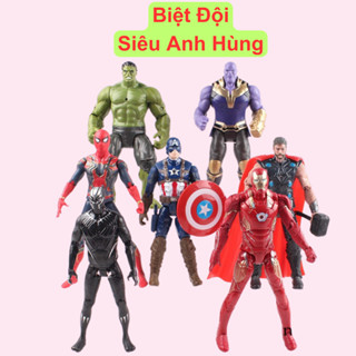 Siêu nhân siêu anh hùng đồ chơi siêu nhân mô hình nhiều mẫu đa dạng chất liệu siêu bền cử động khớp linh hoạt