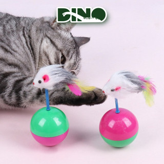 Đồ chơi banh lật đật đầu chuột cho mèo - đồ chơi cho mèo thú cưng