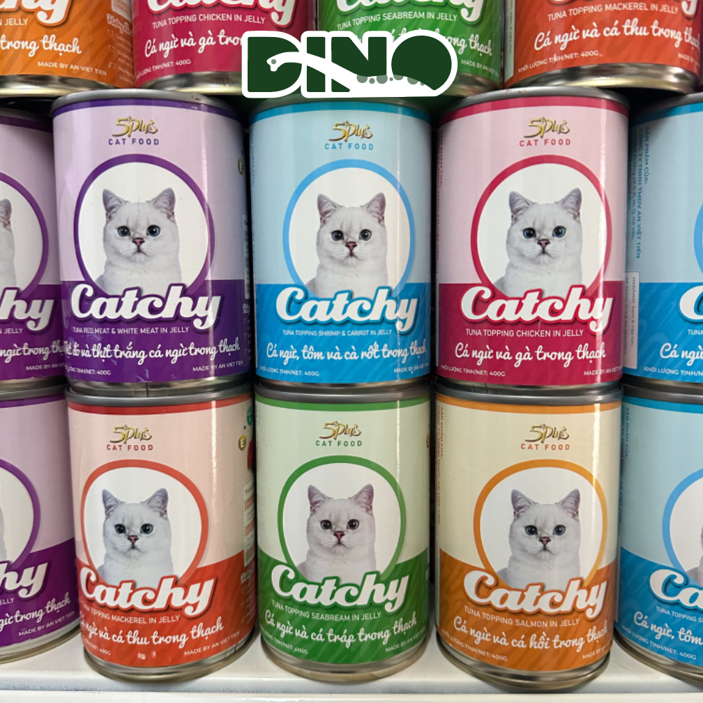 Pate Catchy Lon 400gr Dành Cho Mèo Mọi Lứa Tuổi