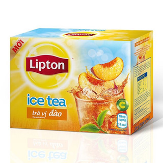 Trà lipton ice tea vị đào mẫu mới. hộp 224gam
