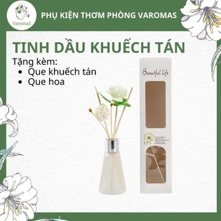 Lọ tinh dầu VaromaS thiên nhiên nguyên chất khuếch tán nước hoa thơm phòng cao cấp KT03 50ml