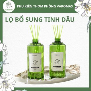 Lọ bổ sung tinh dầu VaromaS thơm phòng lọ bổ sung tinh dầu nước hoa, tinh dầu thiên nhiên nguyên chất cao cấp KT08 260ML