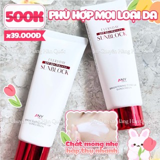 Kem chống nắng nâng tone da sunblock any