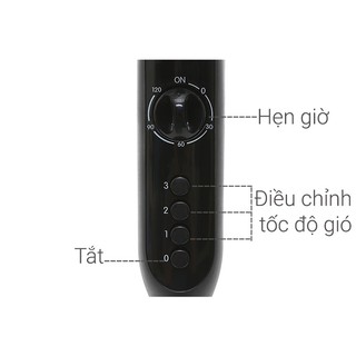 Quạt Điện 5 Cánh Midea FS40-15Q (Công suất 50W, Chỉnh Gió 3 Tốc Độ, Hẹn Giờ 120')