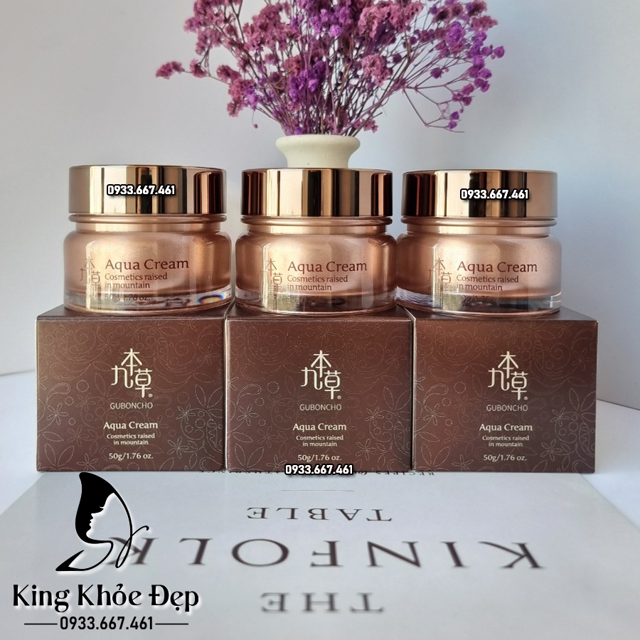 Kem Dưỡng Da Guboncho Aqua Cream (3 Hộp)