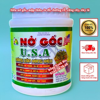 Phân bón siêu nở gốc mập thân to đế cứng cây mập đọt dày lá dưỡng rễ NGUSATP500