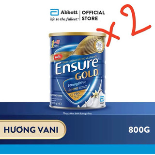 Combo 2-3-4 Sữa Ensure Gold StrengthPro Vani 850/800g