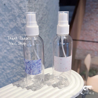 Chai/ Bình xịt đựng cồn nail 100ml