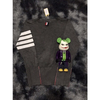 Cardigan Thom Brown xám, len