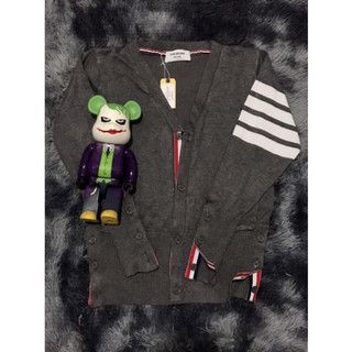 Cardigan Thom Brown xám, len