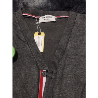 Cardigan Thom Brown xám, len