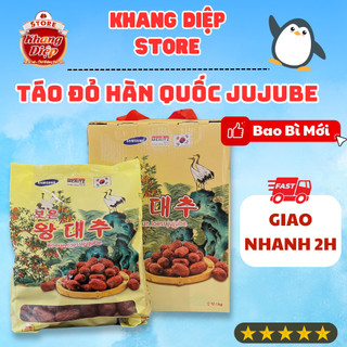 Táo đỏ hàn quốc Bouen jujube hộp 1kg