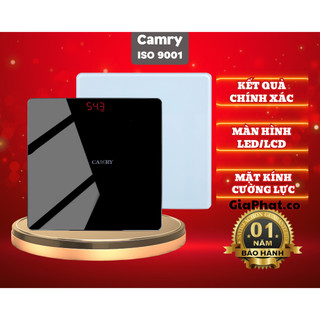 [TẶNG KÈM PIN] Cân Sức Khỏe Điện Tử Thế Hệ Mới Cao Cấp Camry-Hàng nhập khẩu