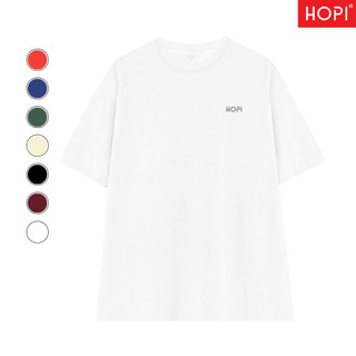 Áo thun nam, áo T-shirt nam chất liệu từ 80% cotton + 20% ISCRA (co giãn 4 chiều), màu trắng - Hopi Fashion