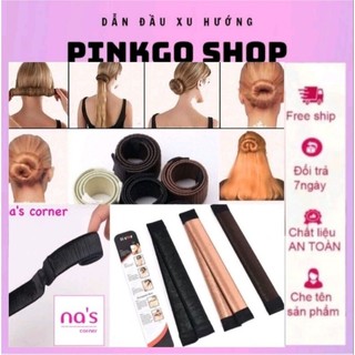 Dụng cụ búi tóc bới tóc củ tỏi đa năng tiện dụng - Thanh búi tóc cao cấp - Pinkgo Shop