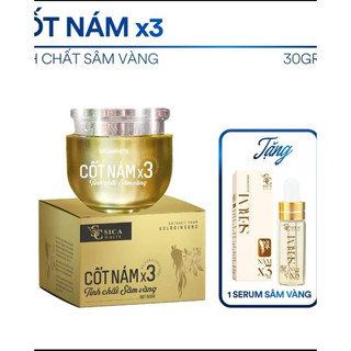 Kem cốt nám x3 sâm vàng sica - tặng kèm serum sâm