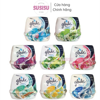 Sáp thơm GLADE Scented Gel 180g khử mùi nhà tắm làm thơm phòng