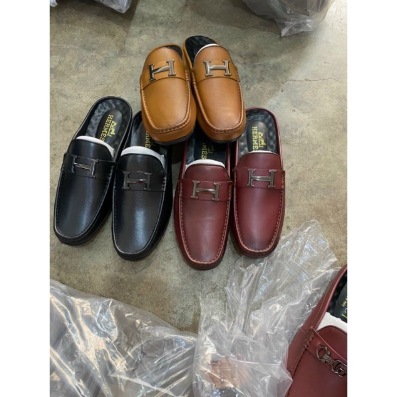 Giày Sục Công Sở Nam HAMAND da bò nguyên tấm bảo hành 1 năm | BigBuy360 - bigbuy360.vn