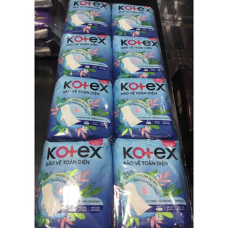 Combo 8 gói băng vệ sinh kotex maxi dày có cánh 23cm