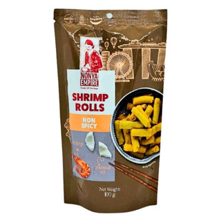 Snack chả giò nonya empire shrimp rolls gói 100g