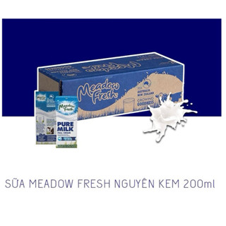 Sữa tươi nguyên kem meadow fresh date mới