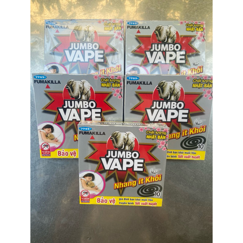 Nhang muỗi ít khói jumbo