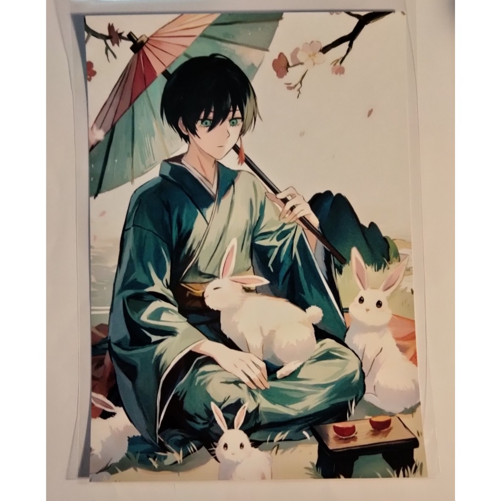 (Sẵn) Card/Pc 15x21cm artist Anime Blue Lock char Rin
