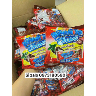 Sỉ lẻ kẹo dynamite chew 3 viên gói 125g thái lan