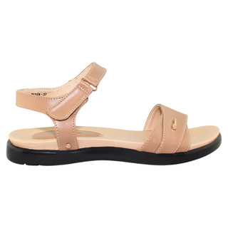 Sandal đế bằng nữ Bita's SYN.287 (Đen + Kem + Nâu)