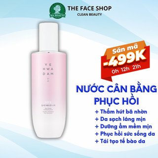 Nước hoa hồng dưỡng ẩm phục hồi sinh khí da chống lão hóa The Face Shop Yehwadam Plum Flower Revitalizing Toner 160ml