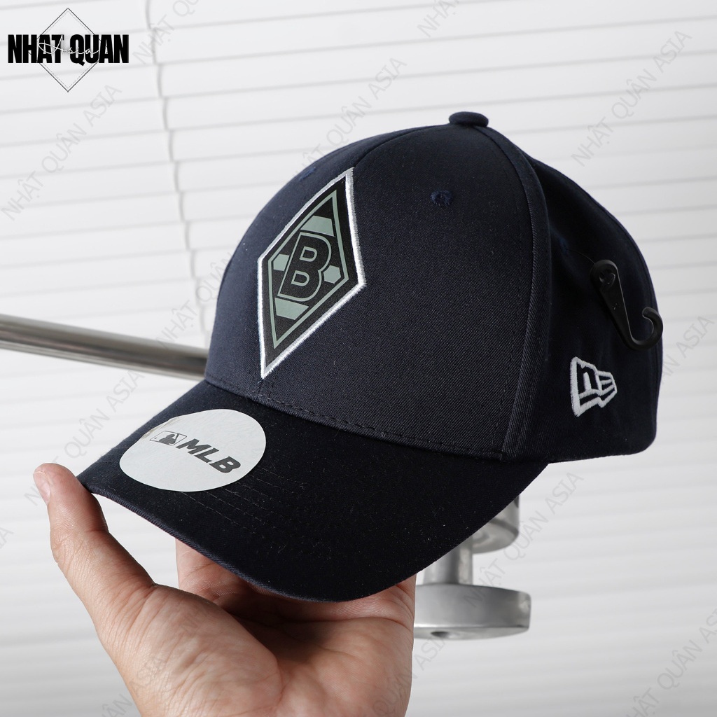 Mũ nón lưỡi trai MLB kaki thêu hình thoi chữ B cực chất - Nhật Quân Asia nhatquanasia