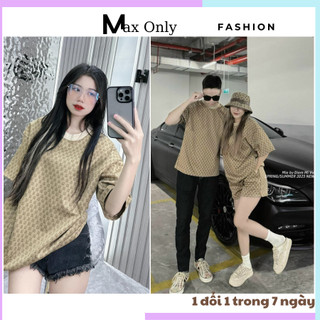 Áo thun phông rộng tay lỡ cực thời trang cặp đôi nam nữ đẹp