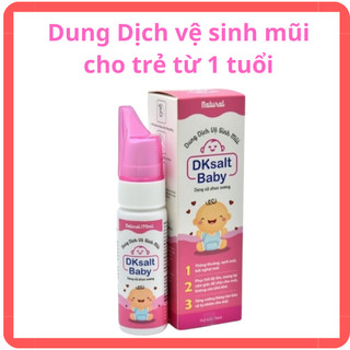 Dung dịch vệ sinh mũi dksalt baby chai 70ml