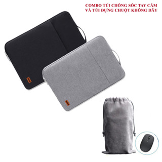 Túi chống sốc bảo vệ laptop, chống va đập, chống trầy xước có tay cầm , túi đựng chuột HARAS TC004HR345