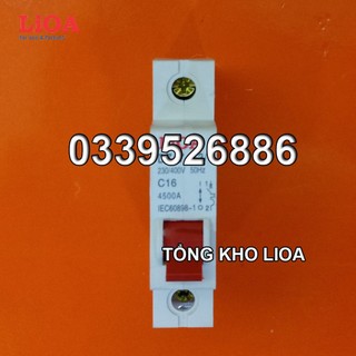 Cầu dao tự động (APTOMAT) LiOA  loại 1 cực. Dòng cắt 4.5kva