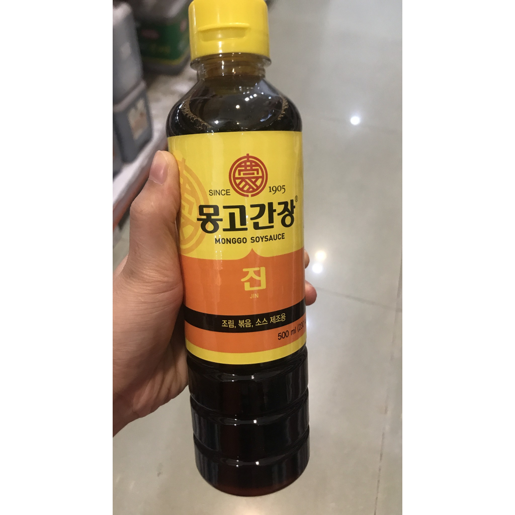 Xì Dầu Monggo Chikanchang Hàn Quốc 500ml