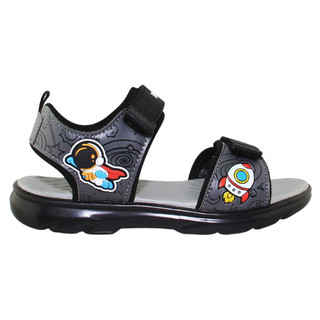 Sandal đế bằng bé trai Bita's SOBY.196 (Đen + Xám + Xanh dương)