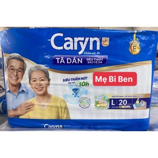 [Đủ Size] Tã Dán người lớn siêu thấm Caryn M20/L20/XL20 miếng - chính Hãng