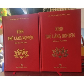 Sách - Kinh Thủ Lăng Nghiêm ( Bìa Da )