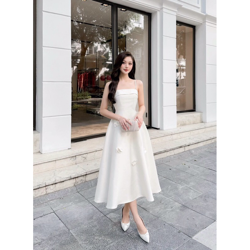 VÁY 2 DÂY SANG CHẢNH
