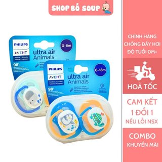 Ti Giả Avent Ultra Air, Ultra Soft Cho Bé Shop Bố Soup