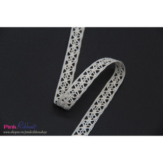 (GIÁ 1 MÉT) Ren zakka trắng/kem 1cm
