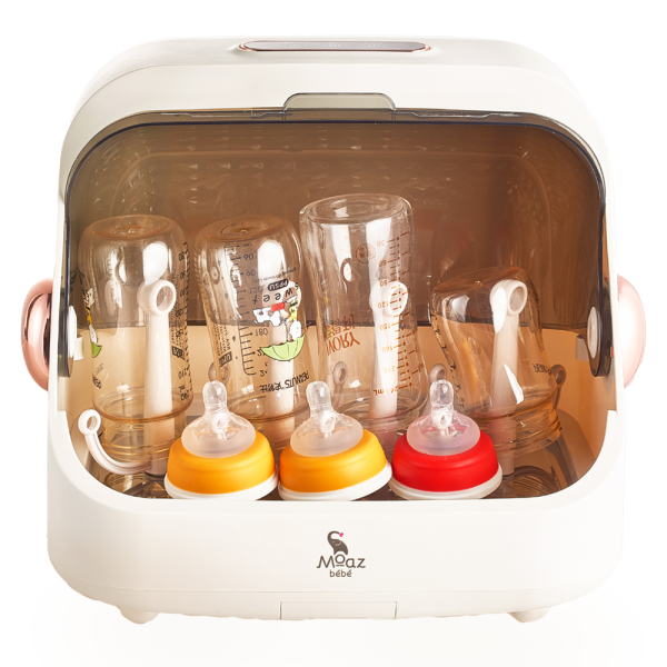 Máy úp bình sữa, tiệt trùng sấy khô tia UVC Moaz BéBé MB044