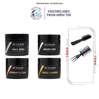  Sáp vuốt tóc By Vilain 65gr các phiên bản từ ĐAN MẠCH | GOLD DIGGER - DYNAMITE CLAY - SILVER FOX 
