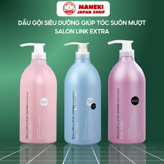 Dầu gội dầu xả Salon Link Extra 1000ML dầu gội cho tóc nhuộm hàng Nhật - MAMEKI JAPAN