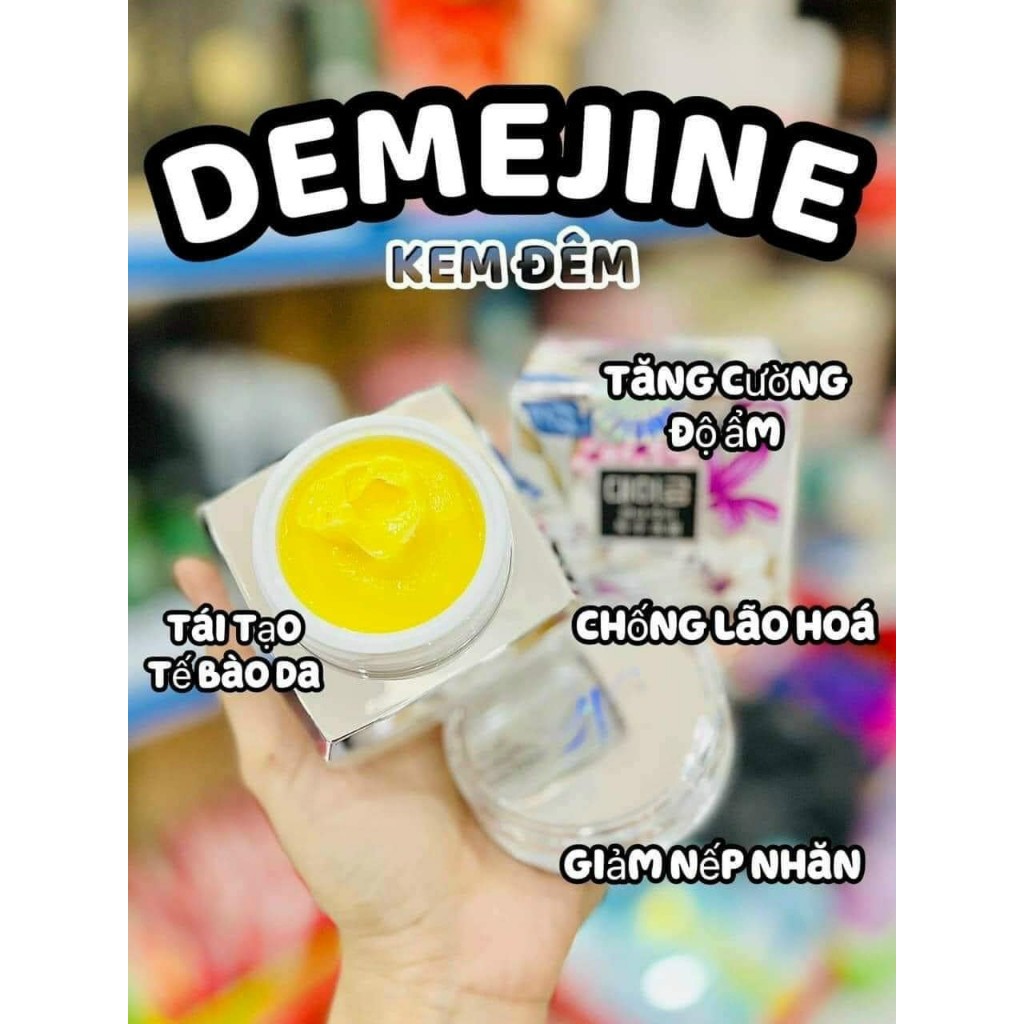 Kem Demejine Mụn – Trắng Da Ngày – Đêm – Kem Demejine Trắng Da, Mờ Vết Thâm Mụn, Nám.Tàn Nhang.Giữ Se Khít Lỗ Chân Lông | BigBuy360 - bigbuy360.vn