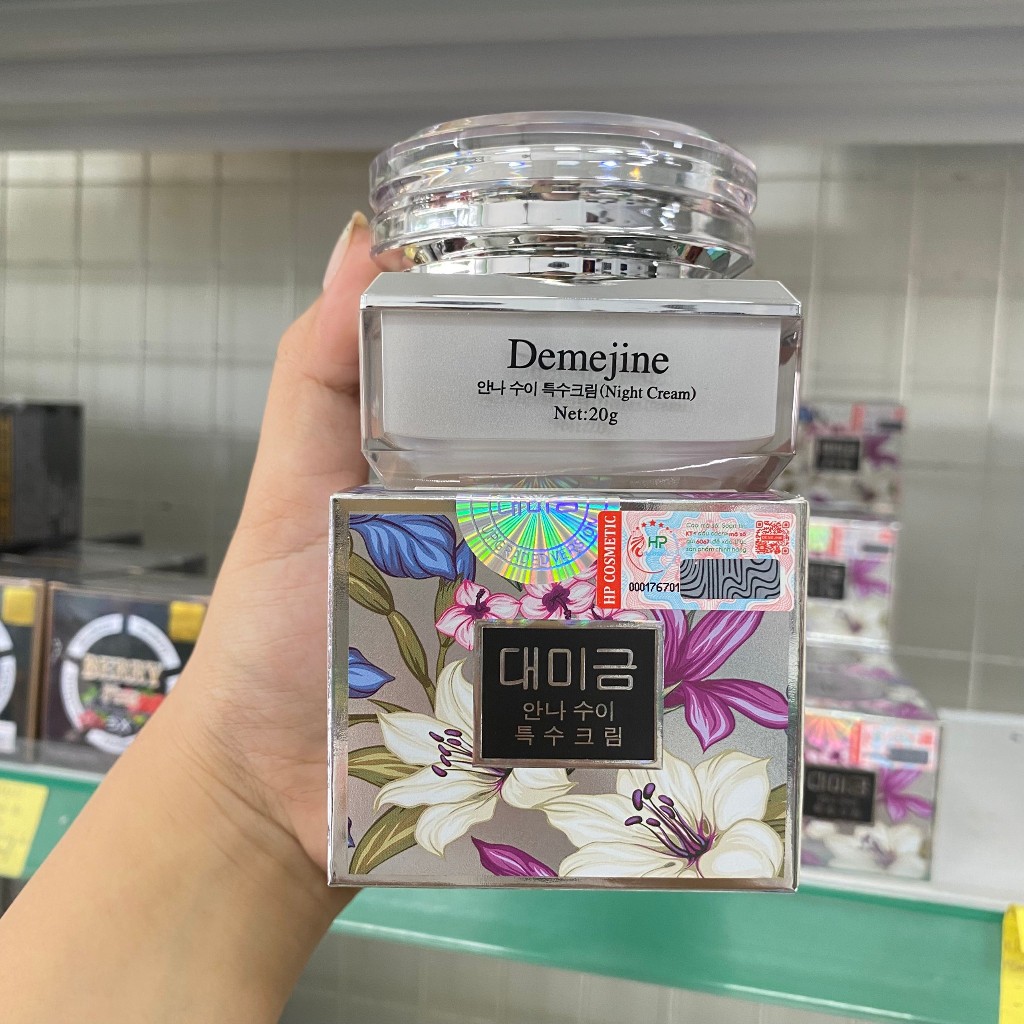 Kem Demejine Mụn – Trắng Da Ngày – Đêm – Kem Demejine Trắng Da, Mờ Vết Thâm Mụn, Nám.Tàn Nhang.Giữ Se Khít Lỗ Chân Lông | BigBuy360 - bigbuy360.vn