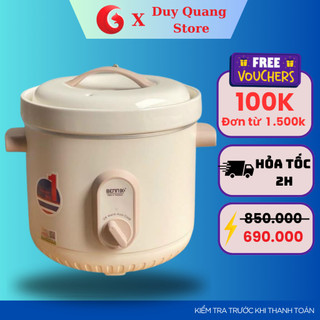 Nồi nấu chậm, nồi kho cá dung tích 3l, bennix bn-68kc-c, bảo hành 24 tháng