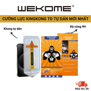 Kính cường lực chống nhìn trộm Kingkong TD tự dán cao cấp 9H, chống va đập dành cho iphone X XS XSM 11 12 13 14 15 Prm